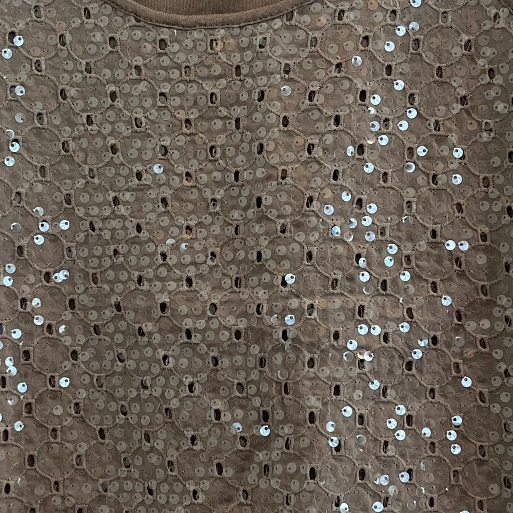 EXPRESS sparkle sleeveless tank - Picture 3 of 5
